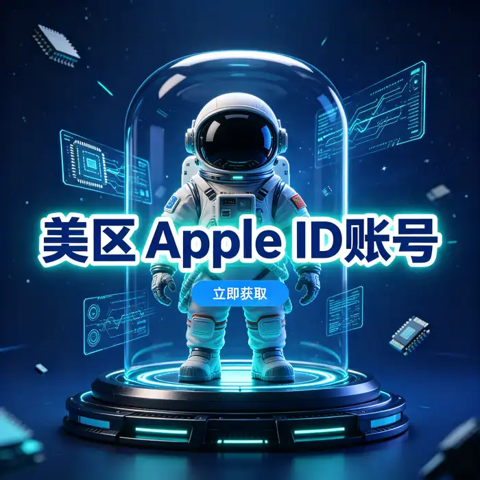 apple id 美区 地址填写方法与注册登录教程，美区id账号用于了解海外应用商店的场景示意图